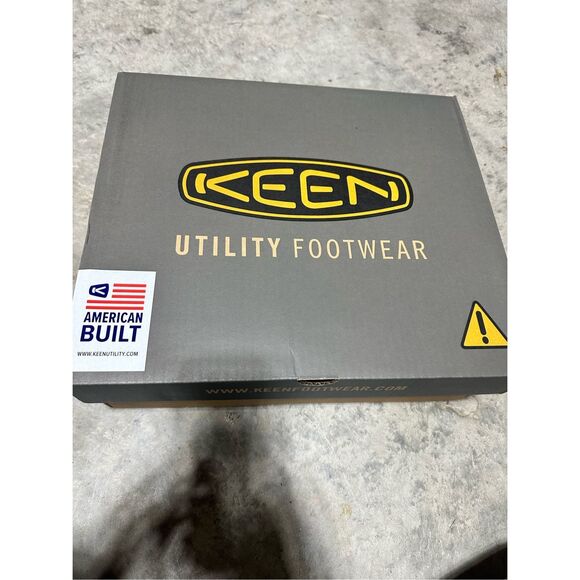 KEEN Independence 6" Waterproof Work Boots Dark Earth Black Men's 10 - Picture 2 of 7
